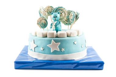 bir çocuk için doğum günü pastası mastik 