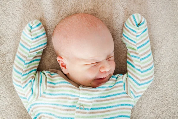 Novorozené dítě close up — Stock fotografie