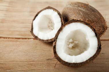 Olgun Hindistan cevizi yakın çekim