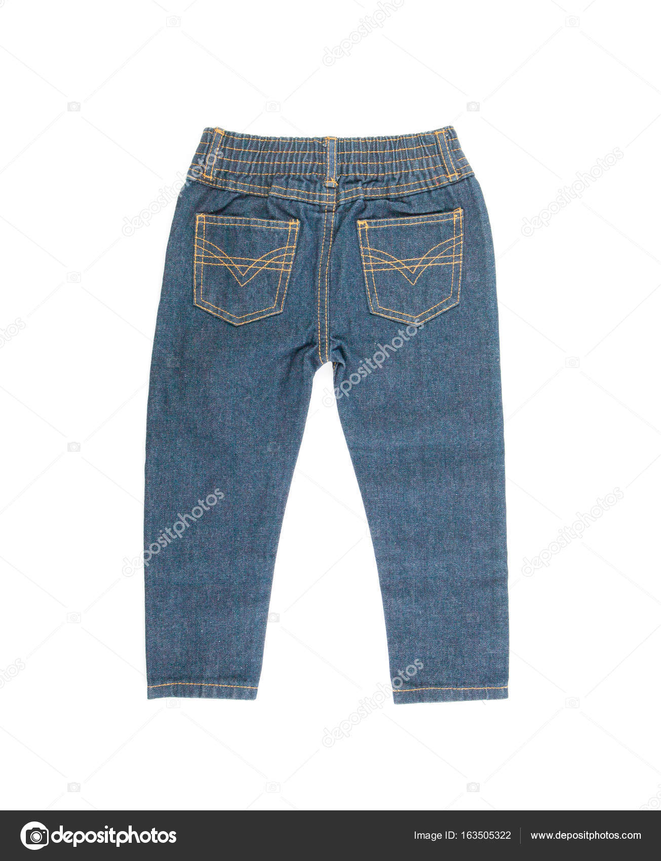 Kinder Jeans Hosen mit Streifen auf den Seiten Kinder Jeans Hosen mit Streifen auf den Seiten