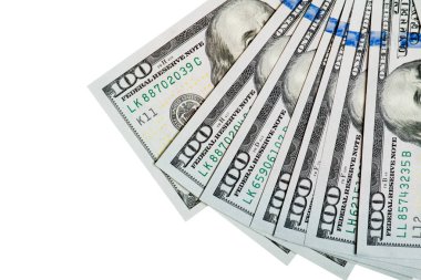 Doları banknot ip üzerinde