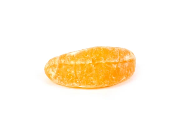 Čerstvé zralé řez mandarinka — Stock fotografie