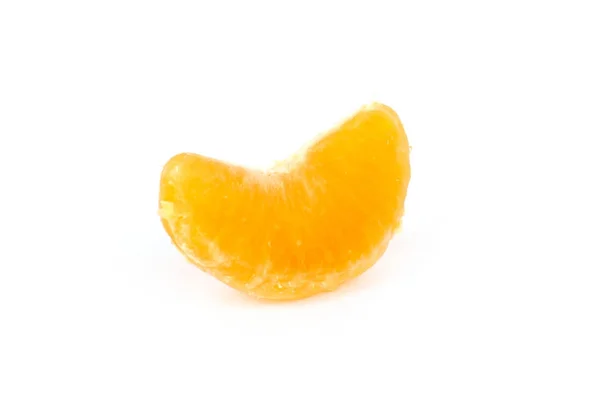 Fresh ripe slice tangerine — Stock Photo, Image