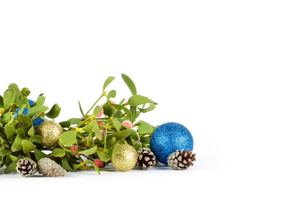 Groene Maretak geïsoleerd — Stockfoto