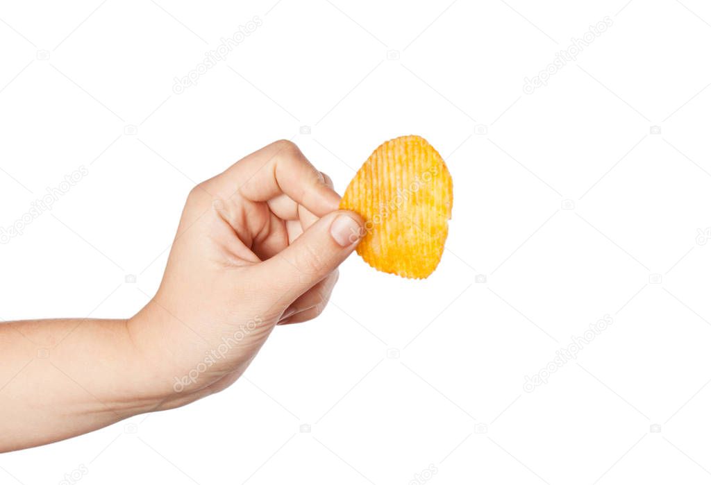 fried potato chips