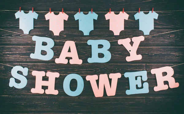 Dekoration för babyshower — Stockfoto