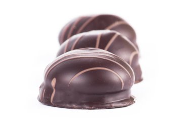 Kremalı çikolatalı pasta.