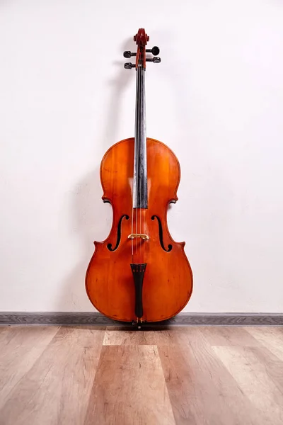 Velho violoncelo retro — Fotografia de Stock