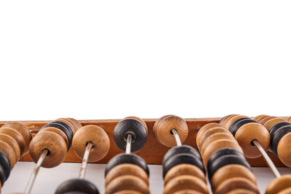 Старый ретро-абак изолирован
