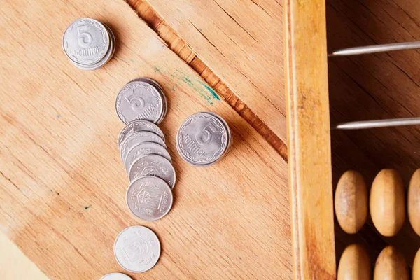 Old retro abacus — Stock Photo, Image