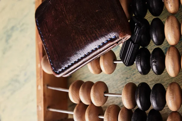 Staré retro abacus — Stock fotografie