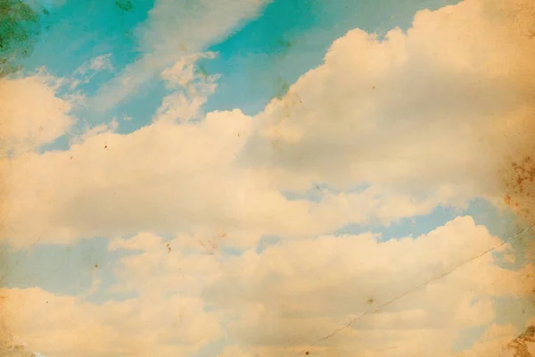 Natureza fundo com céu azul — Fotografia de Stock