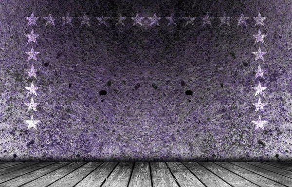 Old grunge stage american background
