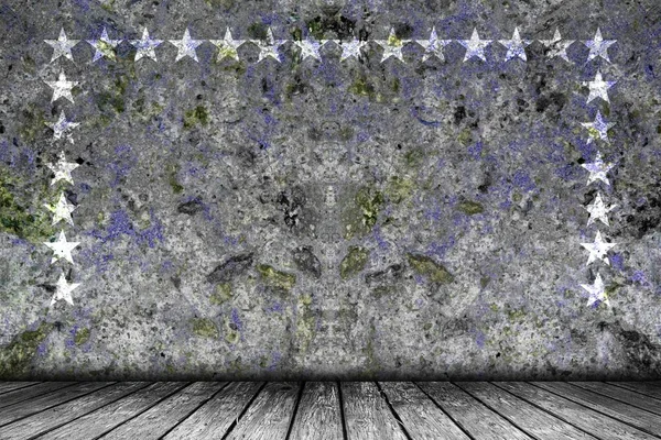 Old grunge stage american background