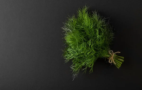 Świeży koperek zielony z bliska — Zdjęcie stockowe