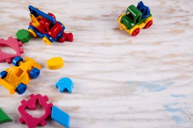 oyuncaklar ile arka plan