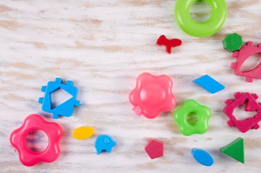 oyuncaklar ile arka plan