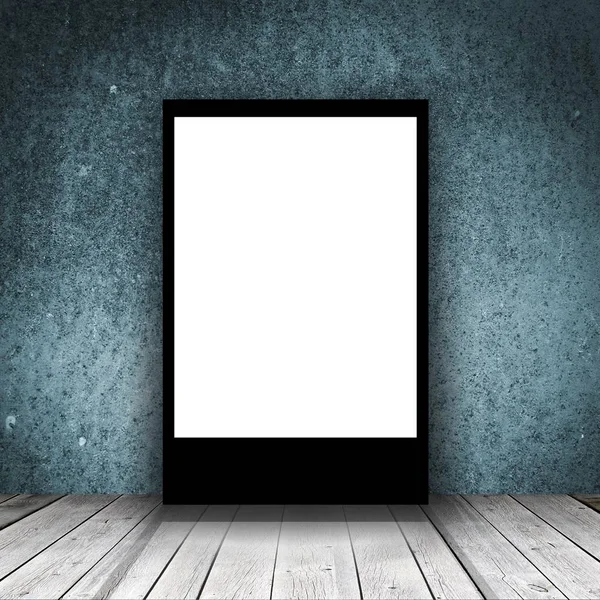 Reklamy Lightbox w pustym pokoju — Zdjęcie stockowe