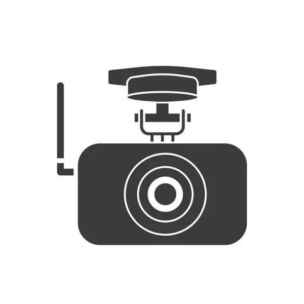 Значок векторной камеры видеонаблюдения — стоковый вектор