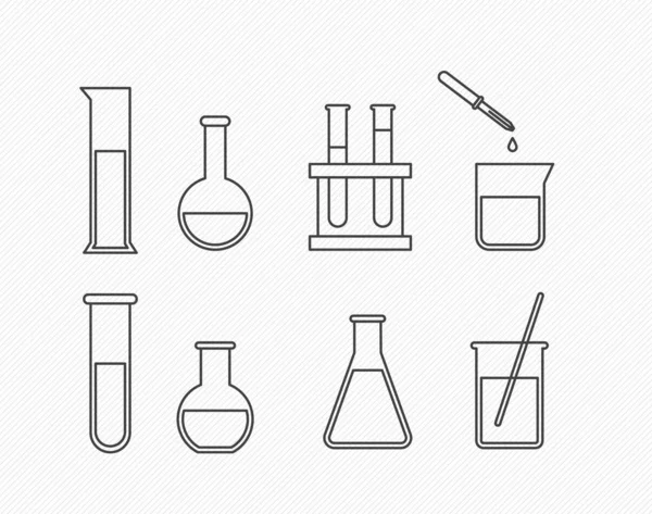 Equipamento químico. Ilustração vetorial —  Vetores de Stock