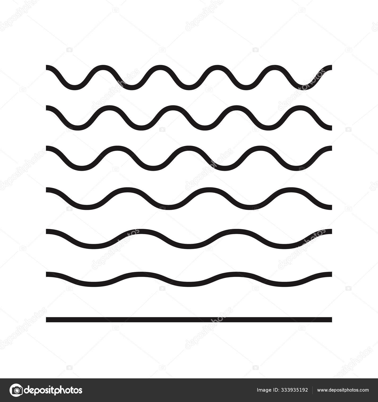 Abstract Wave Element for Design Stylized Line Art Background Curved Wavy  Line Stock Vector Vector And Low Budget Royalty Free Image Pic  ESY043886920  agefotostock