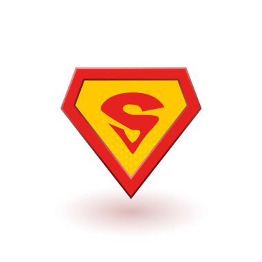 Beyaz vektör üzerine süper kahraman güç grafikleri