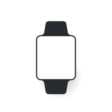 Smart watch. Vector flat style