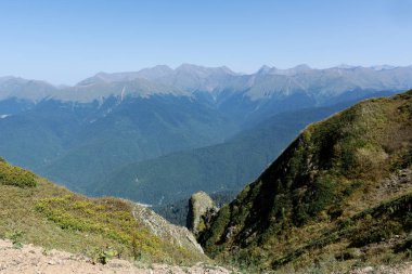 Roza Khutor dağlarında