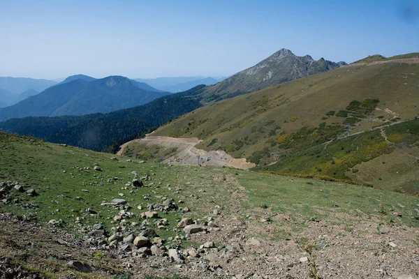 Roza Khutor dağlarında