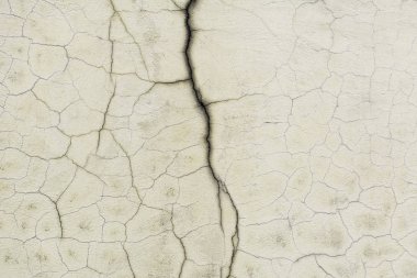 Çatlak desenli eski duvar