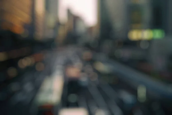 Blur city landscape background — Stock Photo, Image