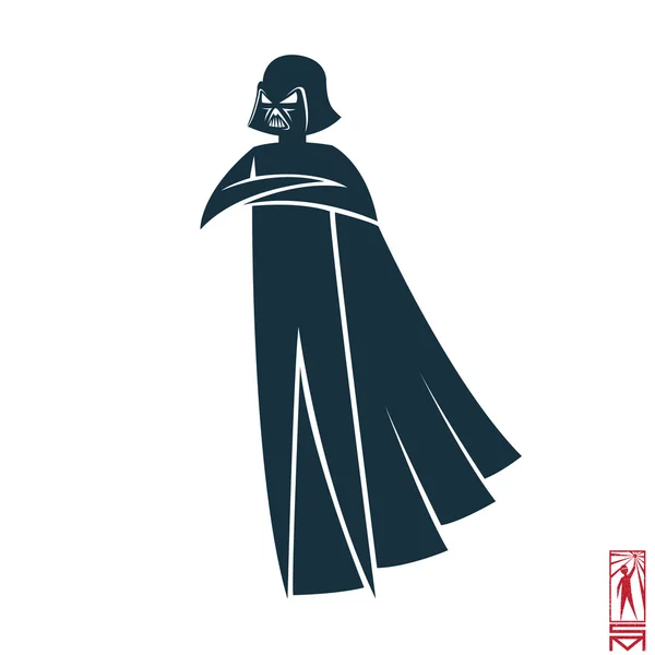 Der Charakter von Darth Vader — Stockvektor