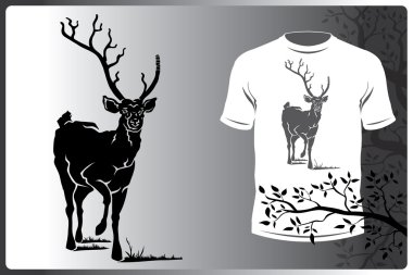 Renkli vektör görüntüsü duvarda, sokakta, şehir silüetinin arka planında alay ediyor. mockup şablonu boş reklam glich, şehrin panorama.