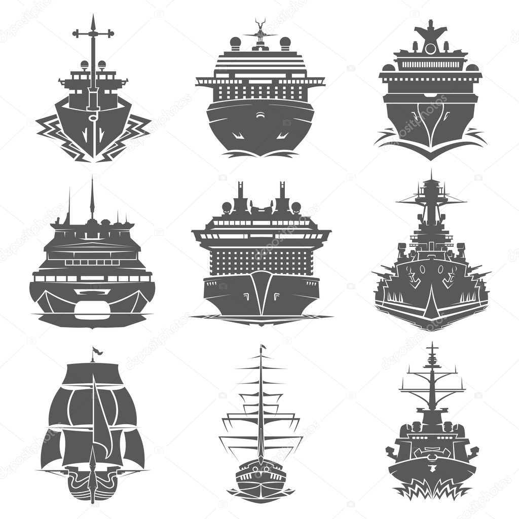 Ships set transportation 