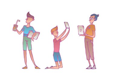 Bir aygıt ile hipster programcıları