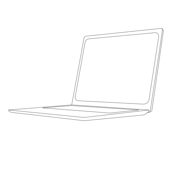 Laptop device tablet computer — Stok fotoğraf