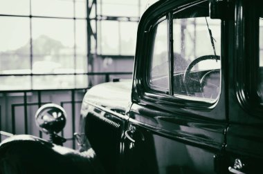 Eski retro araba vintage tonda fotoğraf