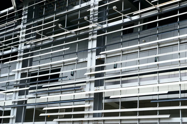 Metal Frame Building Background Image — Stock Photo, Image