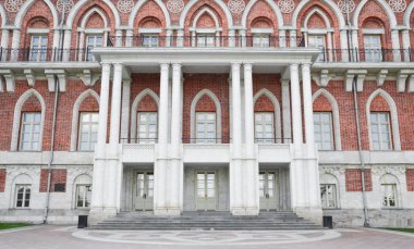 Büyük Grand Palace, müze-rezerv Tsaritsyno, Moskova, Rusya Federasyonu