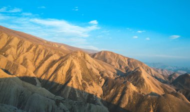 Güzel kabartma bozkır Dağları - kırsal manzara görünümünü