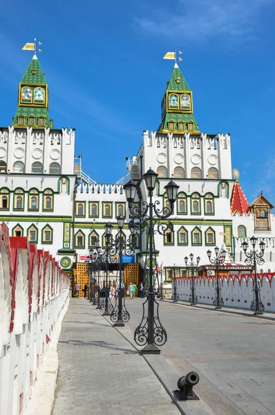 Moskau, russland - 19. august 2016. Kultur- und Unterhaltungszentrum - kremlin im ismailovo bezirk von moskau, russland — Stockfoto