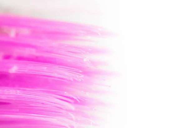 Soyut görüntüyü bir diş fırçasının kıllar