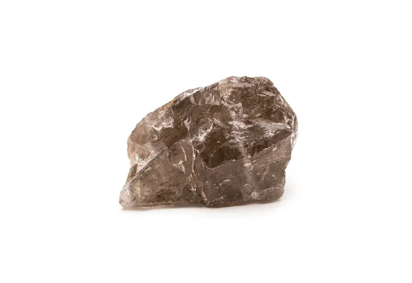 Мінеральне скло Rauhtopaz ізольовані на білому тлі — стокове фото