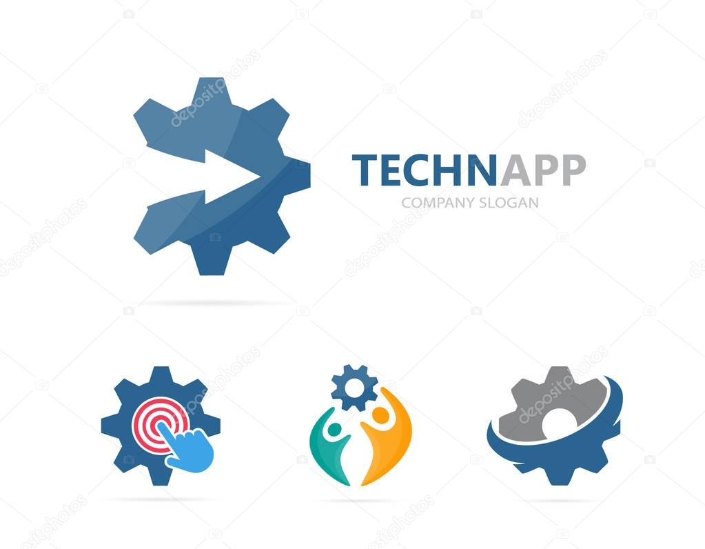 Vector logo or icon design element for companies