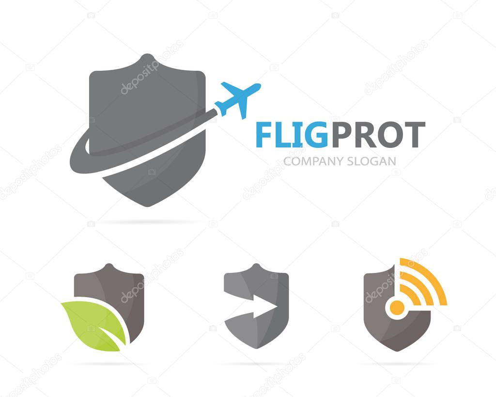 Vector logo or icon design element for companies