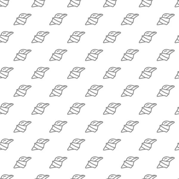 Çeşitli simgeler ve semboller üzerinde beyaz arka plan düz vektör çizim ile benzersiz dijital kabukları seamless modeli