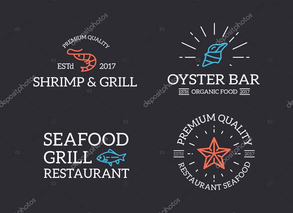 Vector logo or icon design element for companies