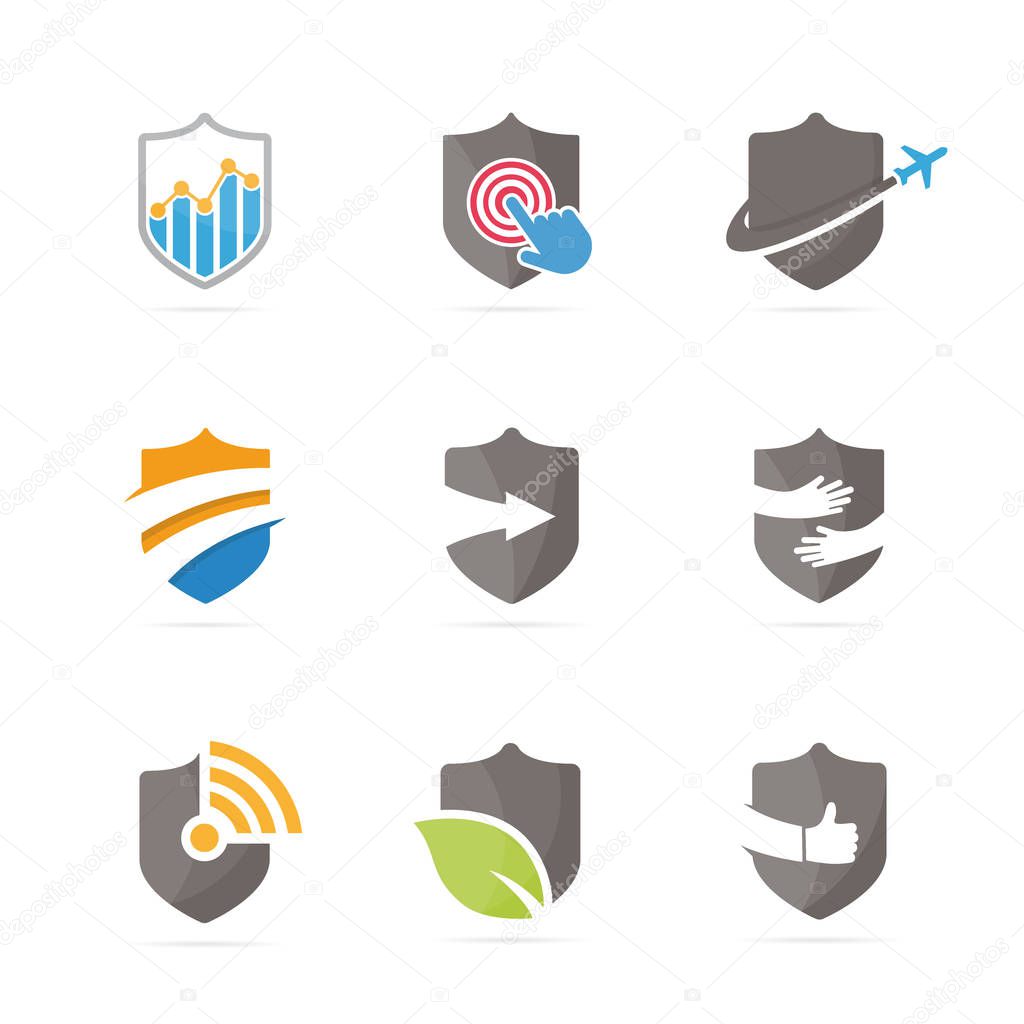 Vector logo or icon design element for companies