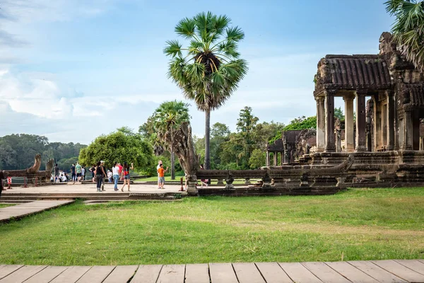 Siem reap, Kambodja, 13 okt 2017 - Kambodja, Siem Reap, Angkor w — Stockfoto