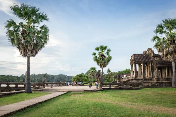 Siem reap, Kambodja, 13 okt 2017 - Kambodja, Siem Reap, Angkor w — Stockfoto